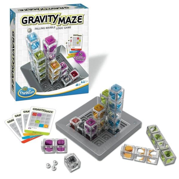 Gravity Maze Marble Run Logic Game