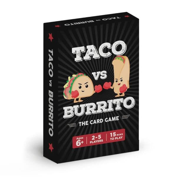 Taco vs Burrito Card Game