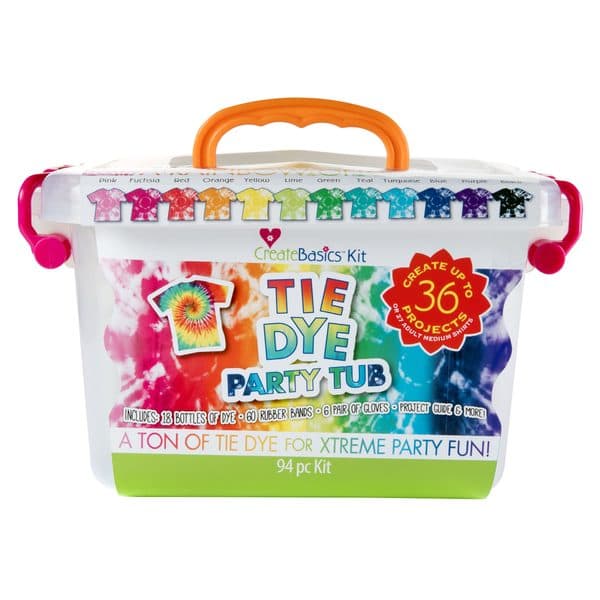 Create Basics Tie Dye Party Tub