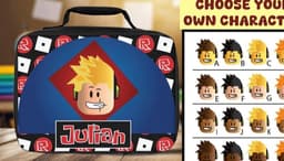 Customizable Roblox Avatar Lunch Box