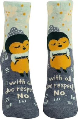 Blue Q Novelty Ankle Socks