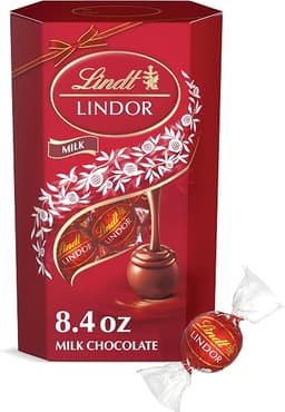 Lindt LINDOR Milk Chocolate Truffles Gift Box