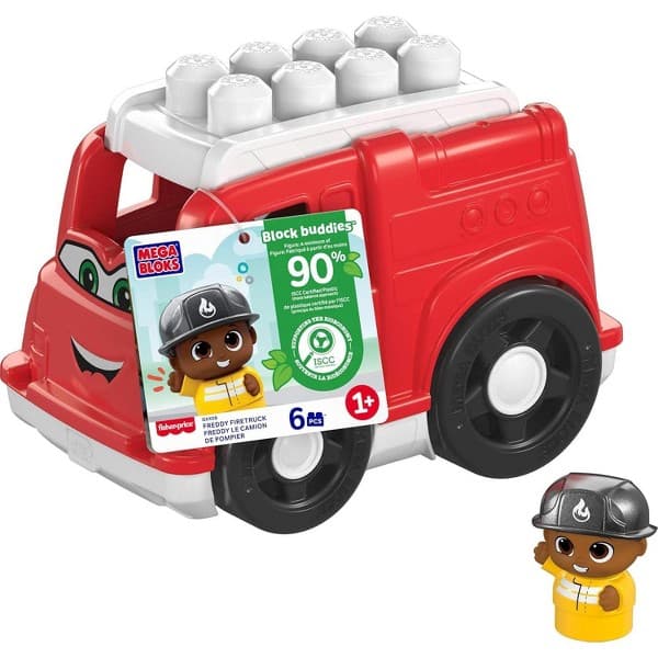 Mega Bloks First Builders Freddy Firetruck