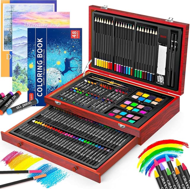 Deluxe Art Supplies Set