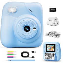 CAMCLID Kids Instant Print Camera