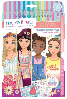 Make It Real Fashion Design Sketchbook