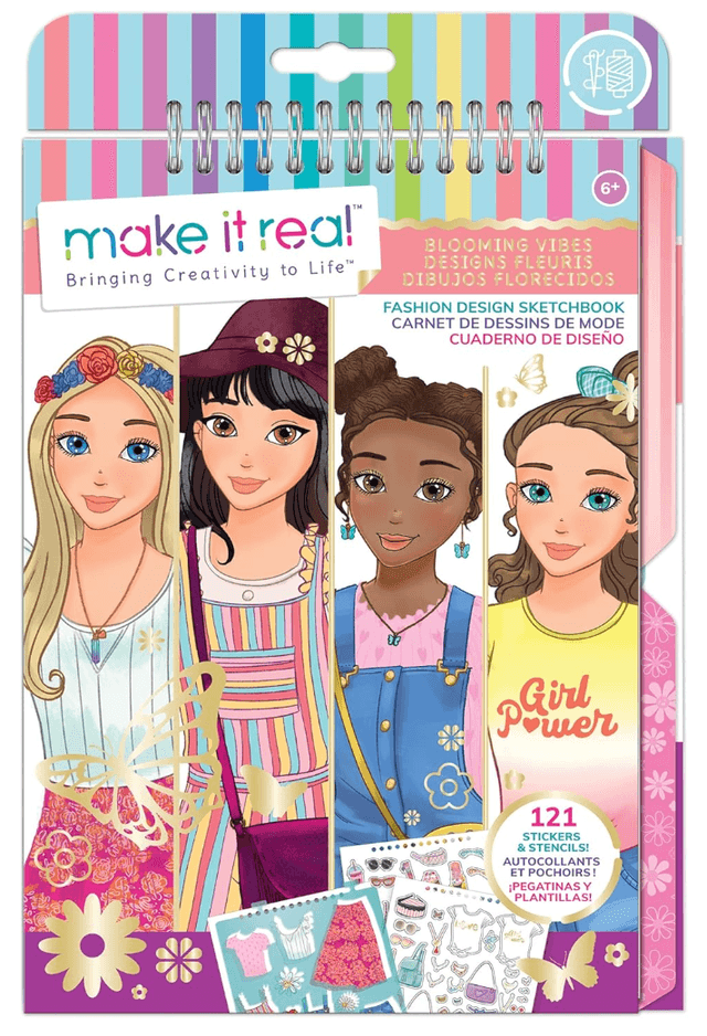 Make It Real Fashion Design Sketchbook