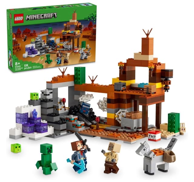 LEGO Minecraft The Badlands Mineshaft
