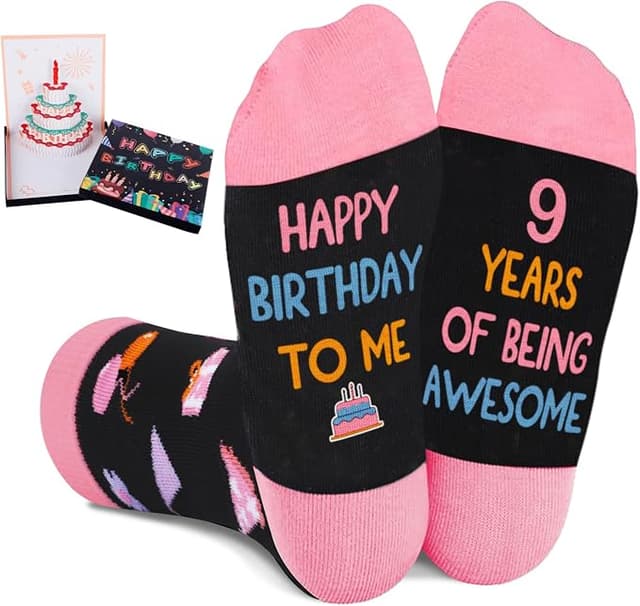 9th Birthday Socks