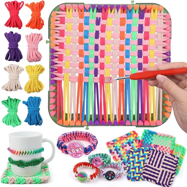 2-in-1 Weaving Loom Kit