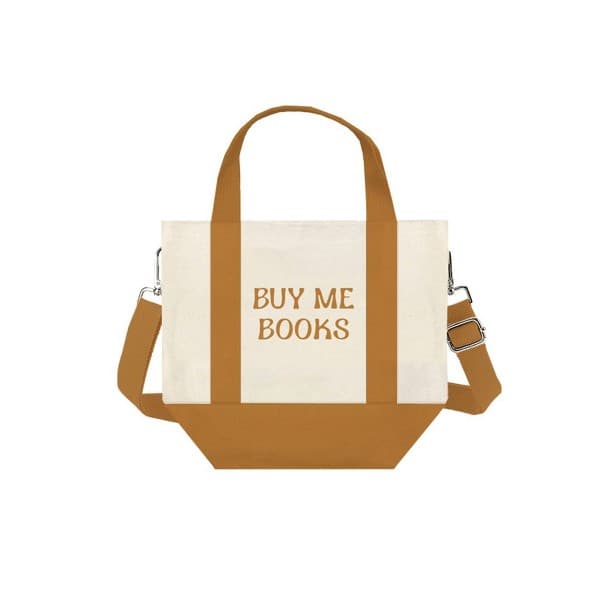 Out of Print Buy Me Books Tote