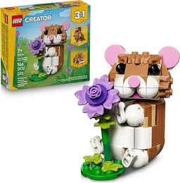LEGO Creator 3 in 1 Cute Hamster with a Flower