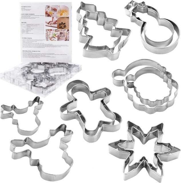 Christmas cookie cutters