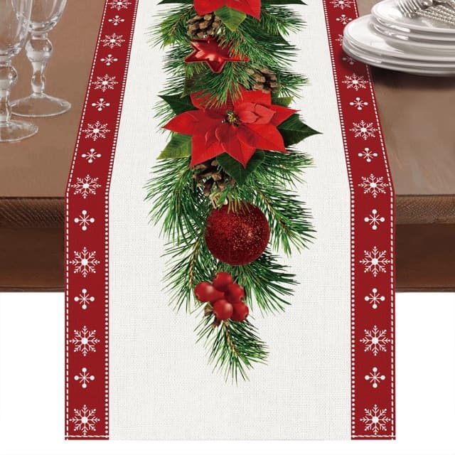 Christmas table runner