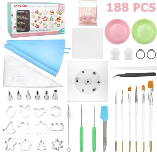 Cookie decorating kit