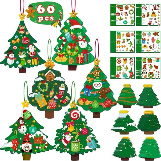 Ornament sticker craft kit