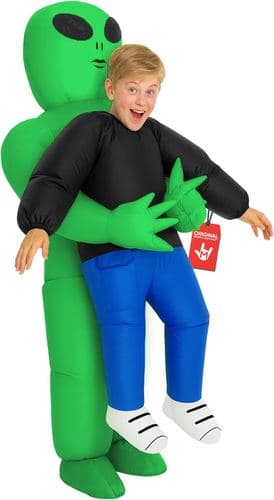 Inflatable alien costume