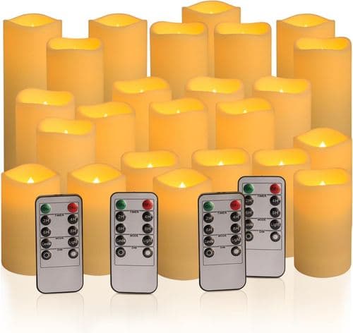 Flameless LED candles