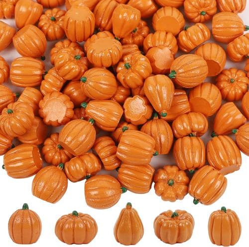 Mini plastic pumpkins