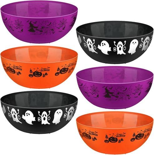 Halloween candy bowl set
