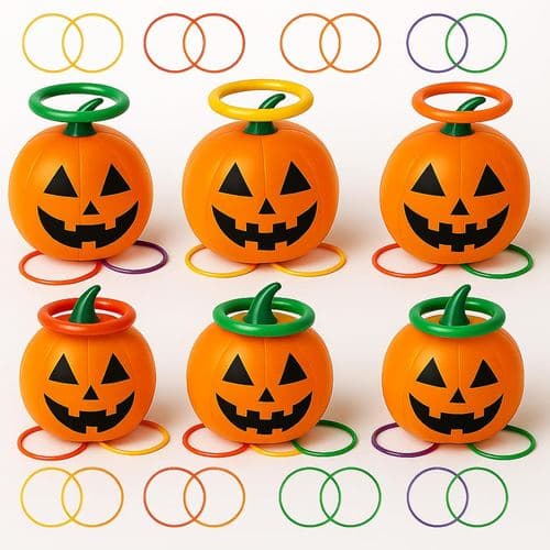 Pumpkin toss game