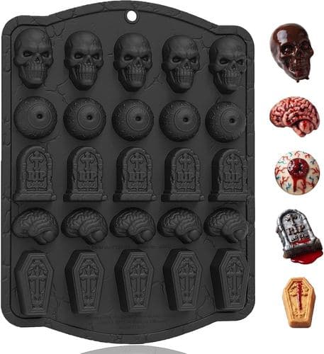 Halloween silicone baking molds