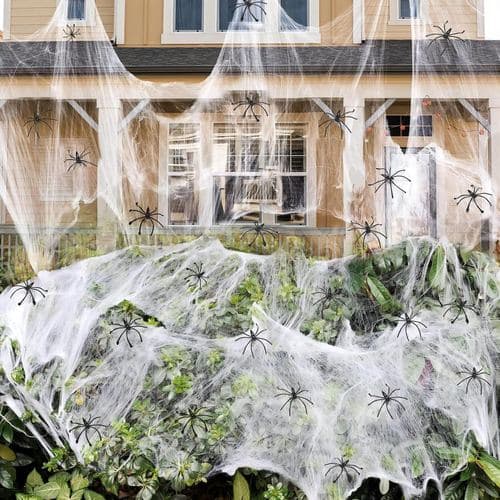 Fake spider webs