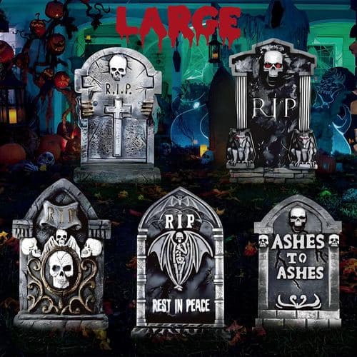 Fake tombstones