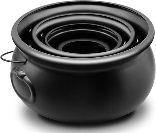 Plastic witch cauldron