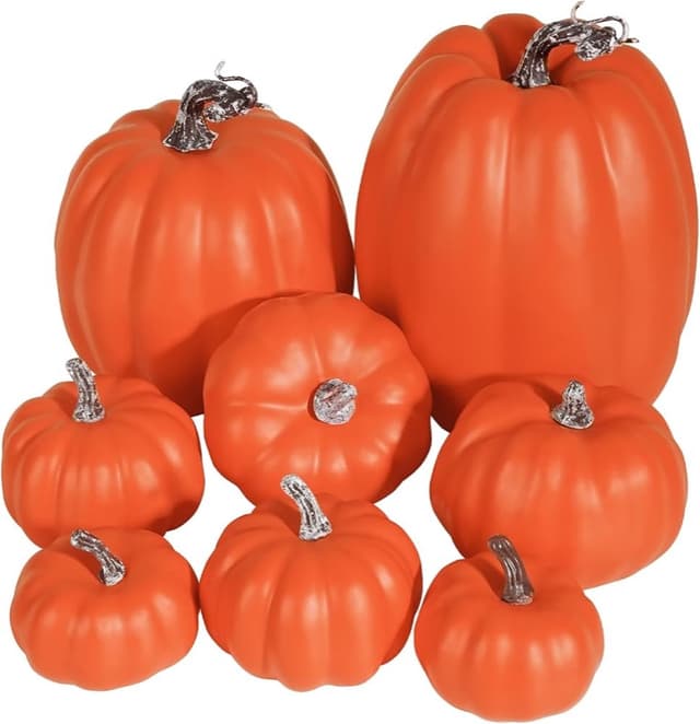 Medium or large artificial pumpkins