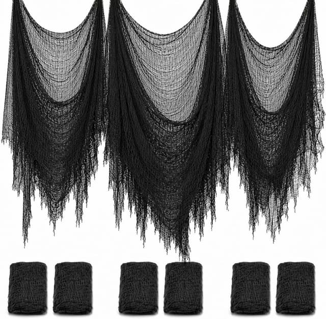 Black creepy cloth