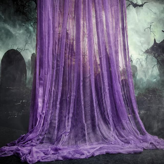Purple creepy cloth