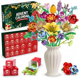 Flower Building Set Advent Calendar