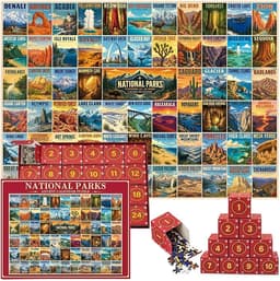 National Parks Puzzle Advent Calendar