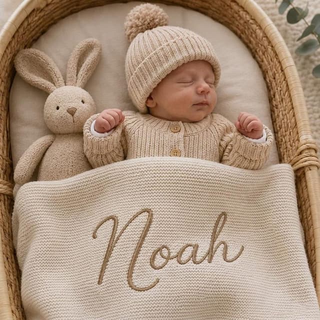 Personalized Name Blanket