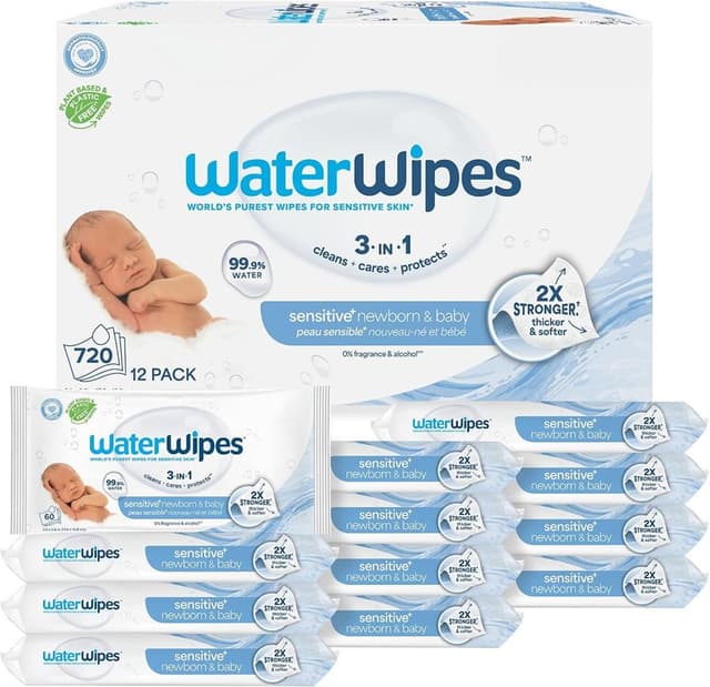 WaterWipes Sensitive Baby Wipes (bulk box)