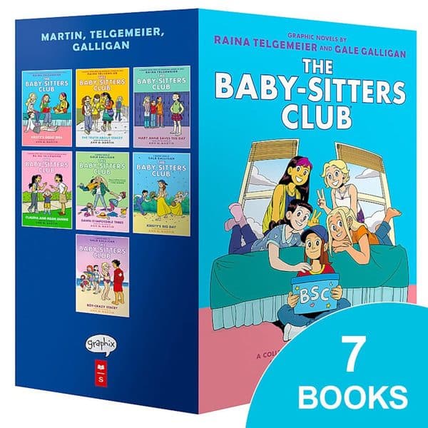 The Baby-Sitters Club Graphic Novels #1–7 Box Set