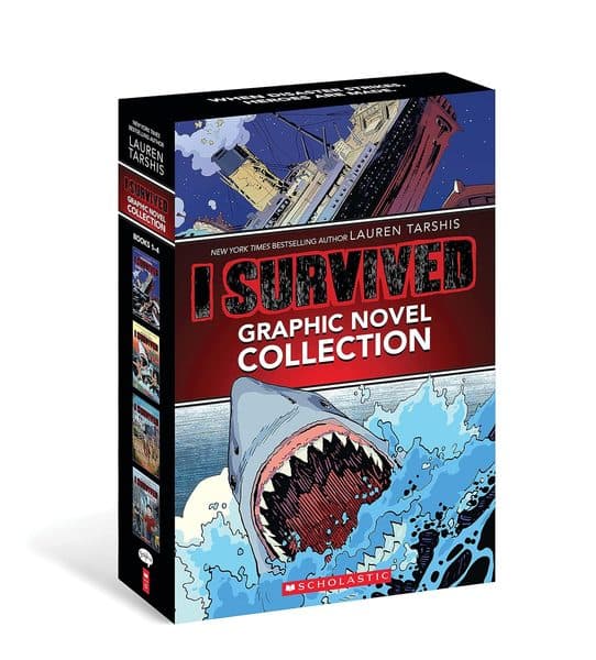 I Survived Graphic Novels #1–4 Box Set
