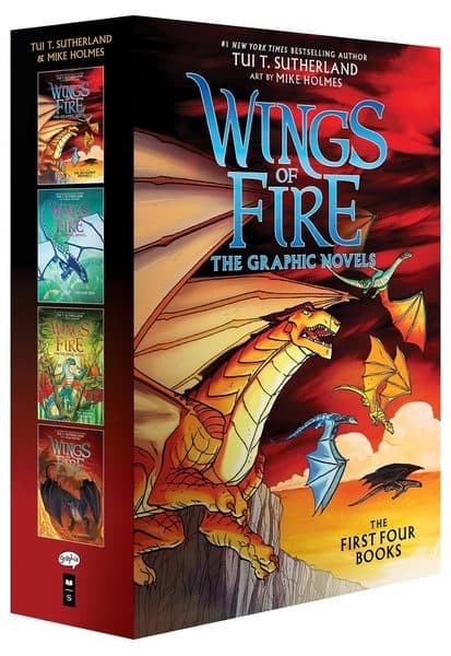 Wings of Fire Graphic Novels #1–#4 Box Set
