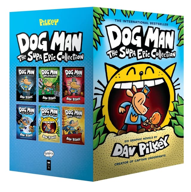 Dog Man Graphic Novel Box Set