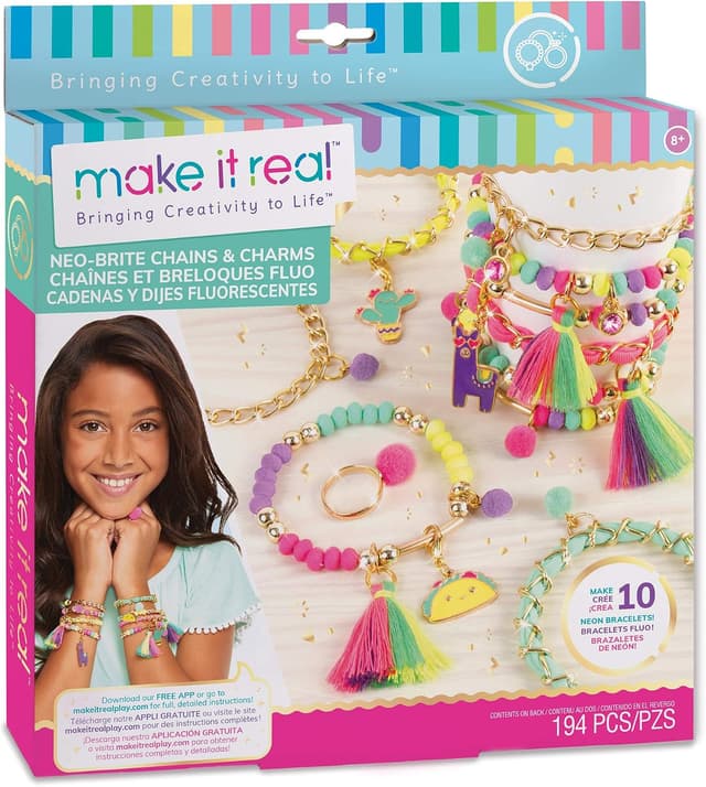 Make It Real Neo-Brite Chains & Charms