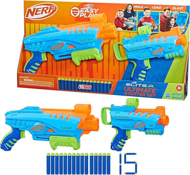 Nerf Elite Junior Blaster Set