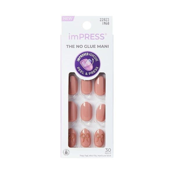 Impress Press-On Nails, Short Oval
