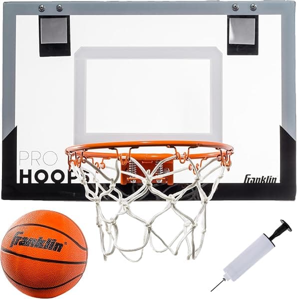 Franklin Sports Pro Hoops Over-the-Door Mini Basketball Hoop