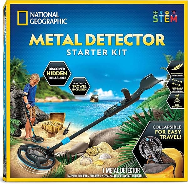 National Geographic Starter Metal Detector Kit for Kids
