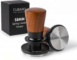 58mm Calibrated Espresso Tamper, 30 lb Spring-Loaded