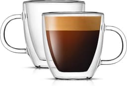 JoyJolt Savor Double-Wall Espresso Glasses