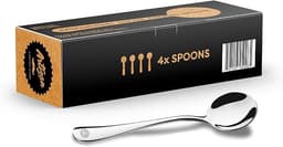 SCA Professional Coffee Cupping Spoons, 4-Pack