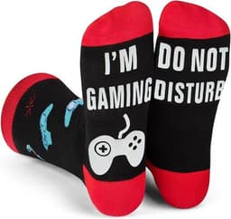 "Do Not Disturb, I'm Gaming" Socks