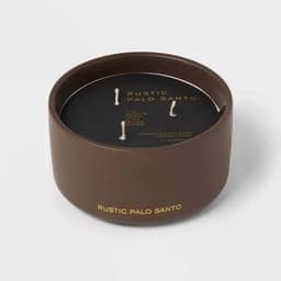 Threshold Black Label Rustic Palo Santo Candle